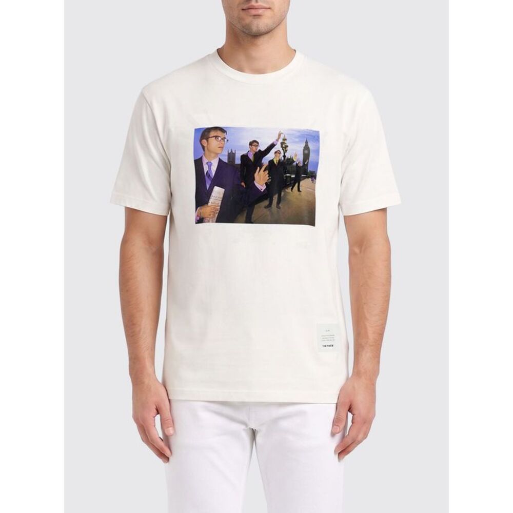 Junya Watanabe Men Junya Watanabe Printed Cotton T-Shirt